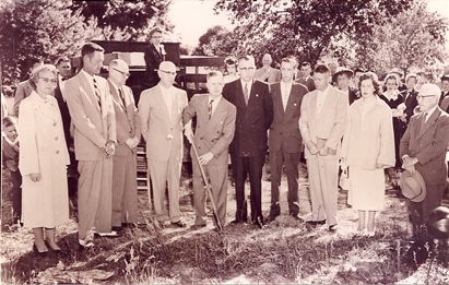 Ground-Breaking Ceremony circa 1954